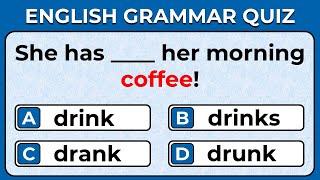 Mixed English Grammar Quiz: CAN YOU SCORE 20/20?  #challenge 7