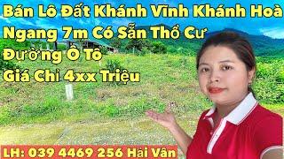 Bán Đất vườn Khánh Vĩnh Đường Tỉnh lộ 8| Nhà Đất Khánh Vĩnh Khánh Hòa| Bán đất Khánh vĩnh giá rẻ