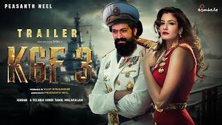 K.G.F: Chapter 3 - Hindi Trailer | Rocking Star Yash, Raveena Tandon, Prashanth Neel | Kgf 3 Trailer