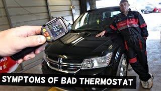 SYMPTOMS OF A BAD THERMOSTAT ON CAR. HOW TO KNOW IF THERMOSTAT IS BAD