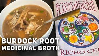 Burdock Root Intro | Burdock Root Healing Soup | Seasonal Herb Series | EARTHSEED DETROIT