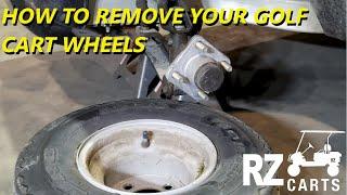 Removing Golf Cart Wheels & Tires (EZ Go, Club Car, Yamaha)