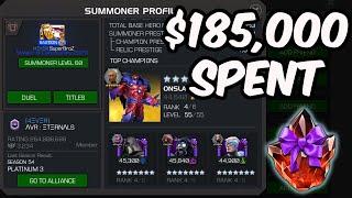 $185,000 Spent For Rank #1 Banquet 2024 - RECORD SHATTERING RESULTS - Marvel Contest of Champions