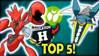 The Top 5 BEST BUG Type Pokemon in Regulation H!