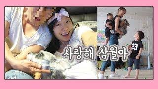 [무지개다리 건너는 강아지] 사랑해 삼월아. 하늘나라에서 지켜봐줘