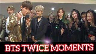 BTS With TWICE Moments, Most Supporting Group ️