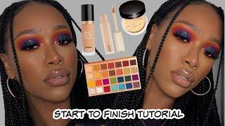 FULL FACE GRWM! A TROPICAL TWILIGHT TUTORIAL...