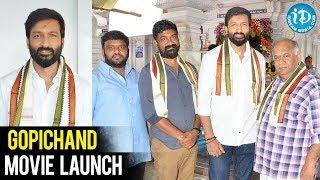 Gopichand New Movie Launch || BVSN prasad || Manisharma || SVCC 26th Movie || iDream Filmnagar