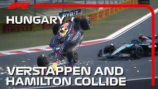 Recreating Max Verstappen and Lewis Hamilton's Crash! | 2024 Hungarian Grand Prix