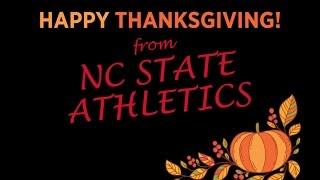 Happy Thanksgiving from NC State Athletics