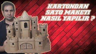 Şato Maketi (kale)kartondan Nasıl Yapılır? - Castle Model/Elmadağ/Hasanoğlan-Diy