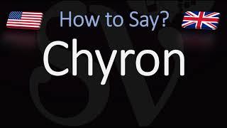 How to Pronounce Chyron? (CORRECTLY)