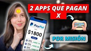 $20 x 12minutos | Aplicaciones para ganar dinero en internet| Apps que pagan por usarlas |LAS PROBE