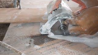 How to Cut Marble | Marble Cutting Saw | Marble Cutter | Circular Saw | Professional Power Tool