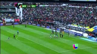 México Vs. New Zealand (5-1) 2014 FIFA World Cup Qualification - Intercontinental Play-Off (1 Leg)