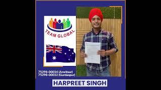 Australia Study Visa Approved Harpreet Singh