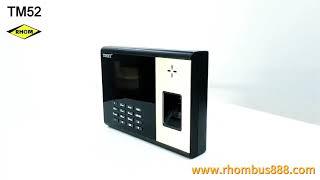 TM52 Built-in Battery Access Control SMS Reminder Fingerprint Attendance System