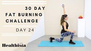 30 Day Fat Burning Home Workout challenge | Day 24