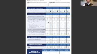 How to use the Success Club System Daily Business Activity Tracker