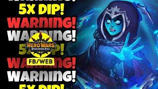 The 5x Dip: The Most Insane Hero Wars Event Stack Ever?