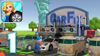 Car Fix Inc - Mechanic Garage - Walkthrough Gameplay Part 1 - Tutorial (iOS, Android)
