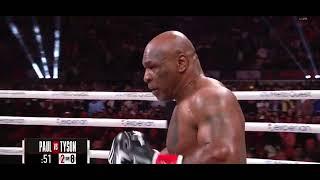 Mike Tyson Vs Jake Paul Round 2 Full Fight (4K)