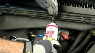 How to Repair a Vehicle A/C Leak with R134a Super Seal