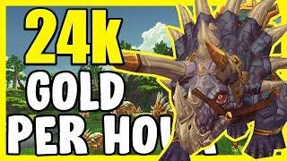 24k Gold Per Hour Skinning In WoW BFA 8.3 - Gold Farming, Gold Making Guide