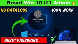 How to reset windows7/10/11 Password by CMD | Reset Windows Password without losing data