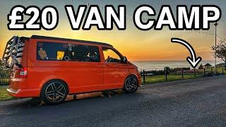 VAN LIFE PARK UP: Camping in a Devon Hot Spot