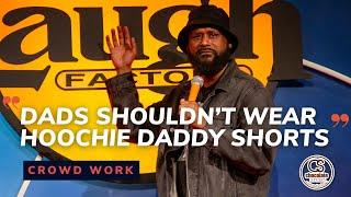 Dads Shouldn’t Wear Hoochie Daddy Shorts - Comedian Sydney Castillo - Chocolate Sundaes CROWD WORK