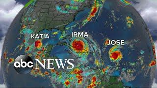 Hurricane Irma moves toward Bahamas, Florida