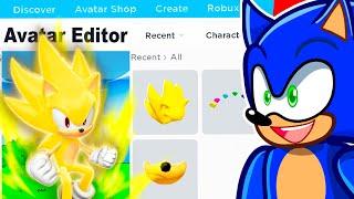 I Made The Most REALISTIC Super Sonic Avatar...