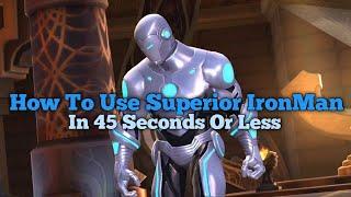 How To Use Superior IronMan | Old Animations But Gold Buff