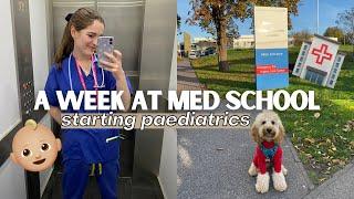 4TH YEAR MEDICAL STUDENT WEEK IN LIFE | paediatrics placement & balance at med school uk 2021