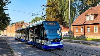 Škoda 15T trams in Riga: finally on route 7!  2024