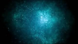 Light Illuminating Blue Glitter Particles | 4K Relaxing Screensaver