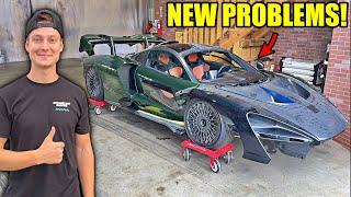 Rebuilding A Wrecked Mclaren Senna Part 8!!!