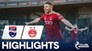 Ross County 0-1 Aberdeen | Nisbet Stuns Staggies With Last Minute Goal | William Hill Premiership