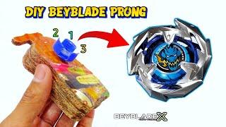 Making a Beyblade X Launcher Prong For Cardboard Beys | With Bottle Cap