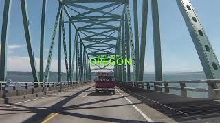 Crossing the Astoria Megler Bridge