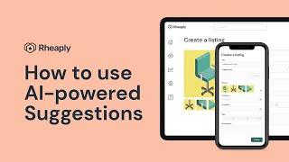 Rheaply Tutorials - How to use AI-powered Suggestions