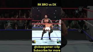 Team Rkbro vs DX #wwe2k25 #wweraw #wwe #ytshorts #ytreels #shorts #reels #rko #hhh #hbk #yt #fyp