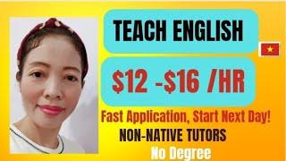 TEACH FROM HOME JOBS: $12-$16/HR:KYNA FOR KIDS: HIRING NON-NATIVE TUTORS