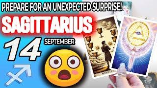 Sagittarius  PREPARE FOR AN UNEXPECTED SURPRISE horoscope for today SEPTEMBER 14 2024  tarot