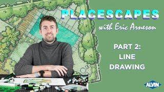 Landscape Design - Line Drawing - Part 2