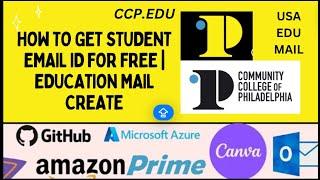 How To Get Student Email Id For Free | Education Mail Create | Free Edu Email | TECHTOUR T & Design.