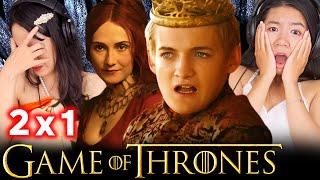 Foreign Girls React | Game of Thrones S2 Ep 1 "The North Remembers" | First Time Watch