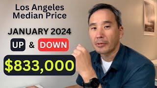 Los Angeles Median price - January 2024