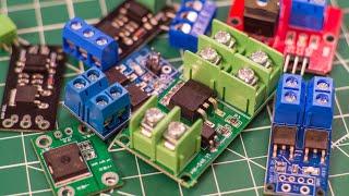 MOSFET модули, силовые ключи для коммутации низковольтной нагрузки